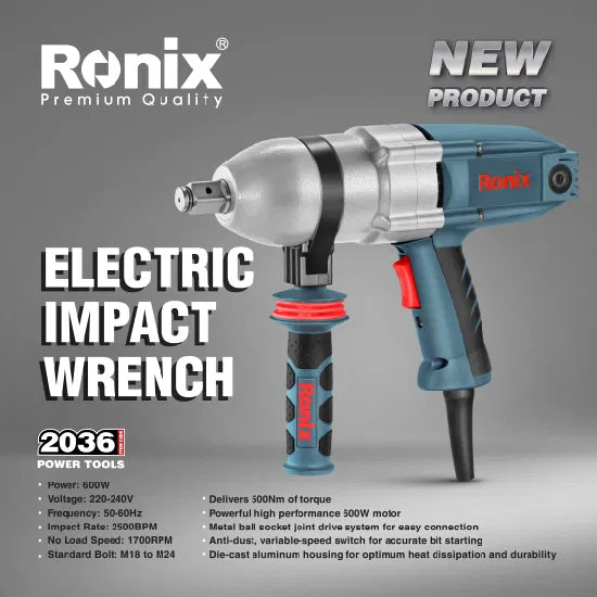 Ronix 2036 Power Wrench Powerful Torque Making Professional Suit for M ...