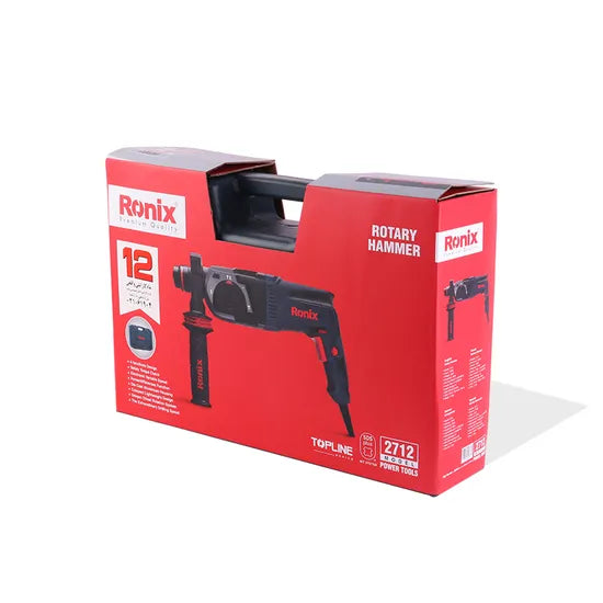 Ronix 2712 720W Power 26mm Rotary Hammer for Concrete Tile Wall Stones ...
