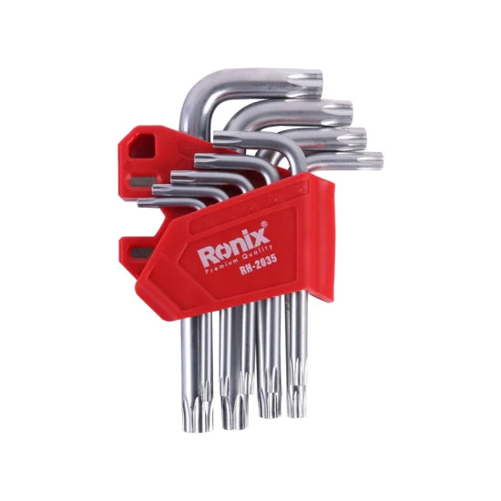 Ronix Hand Tools Model Rh-2035 9PCS Magnetic Hex Key Set Torx Key – PROARB