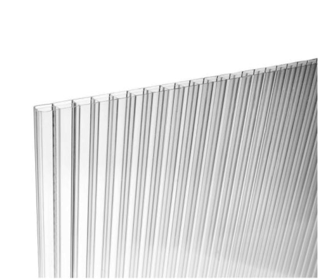 48 in. x 96 in. x 0.236 in. Thermoclear Multiwall Polycarbonate Sheet ...