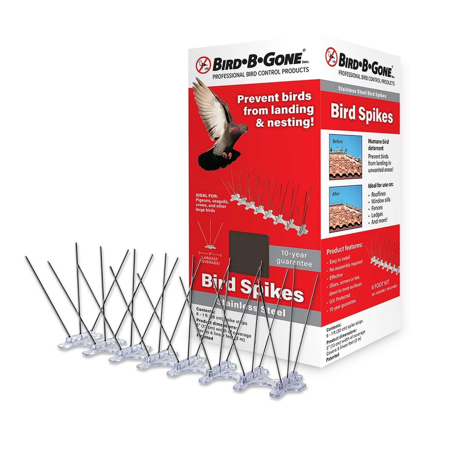 Bird-B-Gone Bird Repelling Spikes For Assorted Species – PROARB