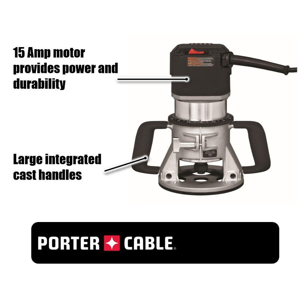 Arbor Router 15 Amp Corded 3-1/4 Horsepower 5-Speed Router – PROARB
