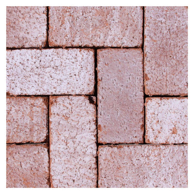 Mission Split 8 in. x 4 in. x 1.63 in. Tumbled Clay Cabrillo Paver - Super Arbor