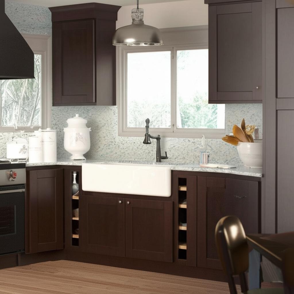 Java Hampton Bay Hampton Bay Shaker Java Assembled Base Kitchen Cabinet – PROARB