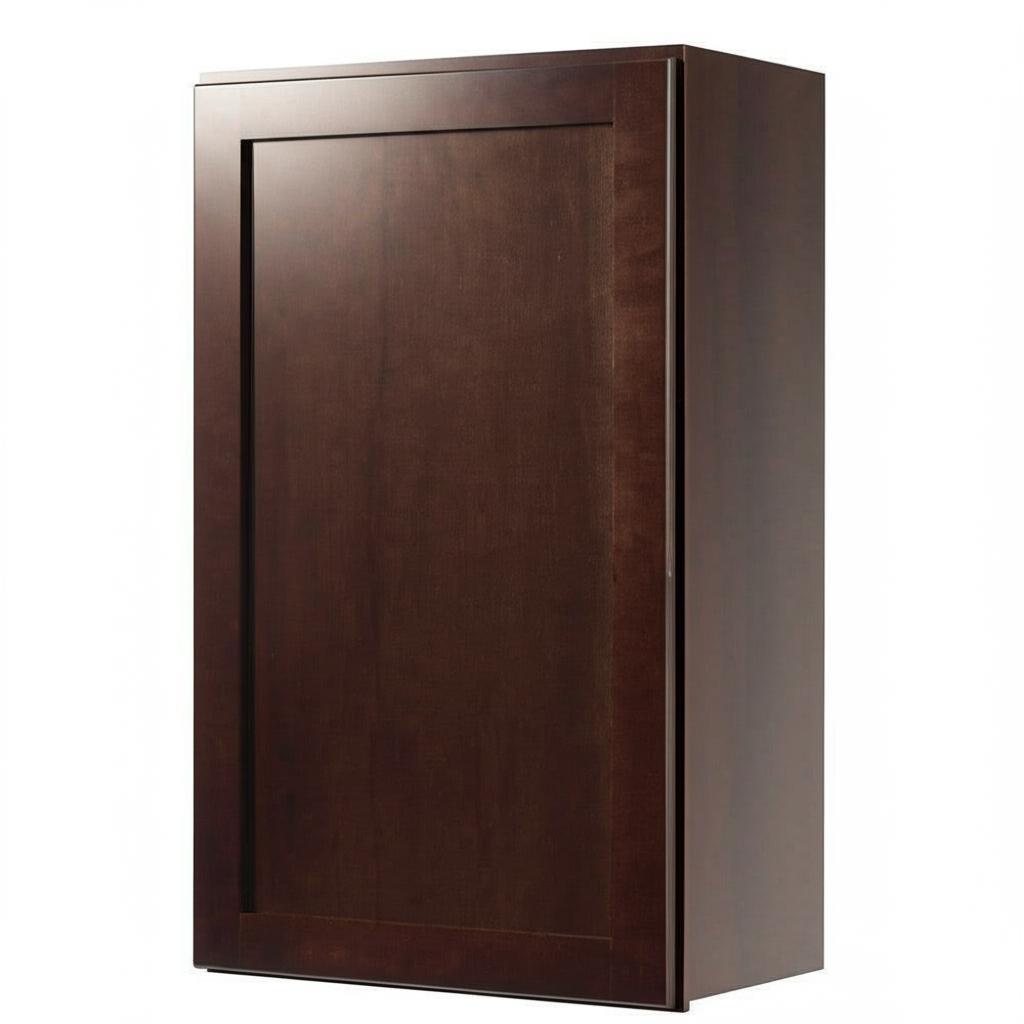 Java Hampton Bay Hampton Bay Shaker Wall Kitchen Cabinet in Java - 18