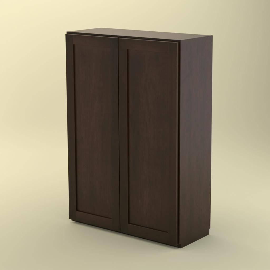 Java Hampton Bay Hampton Bay Shaker Java Wall Kitchen Cabinet - 27