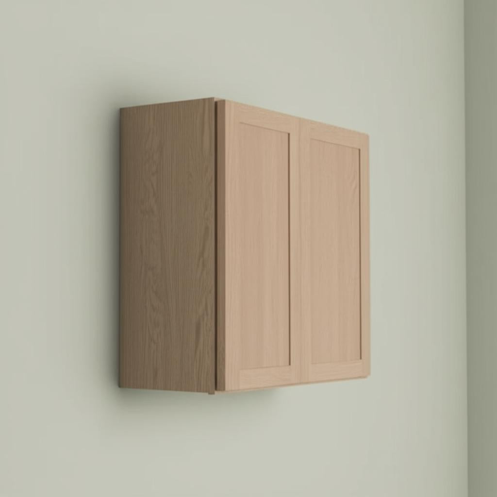 Hampton Bay Sinclair 27 in. W x 12 in. D x 30 in. H Assembled Wall Cab ...