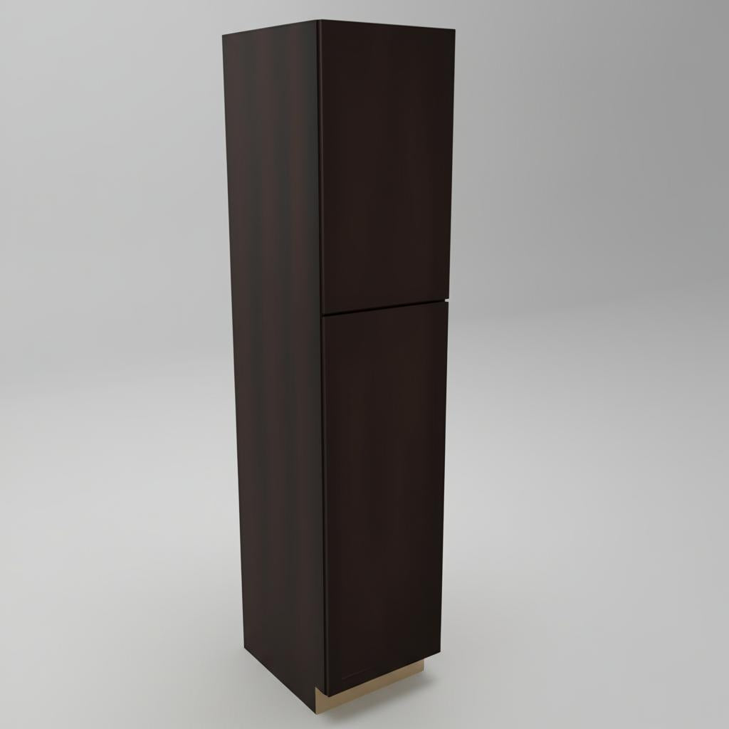 Java Hampton Bay Hampton Bay Shaker Pantry Cabinet in Java - 18