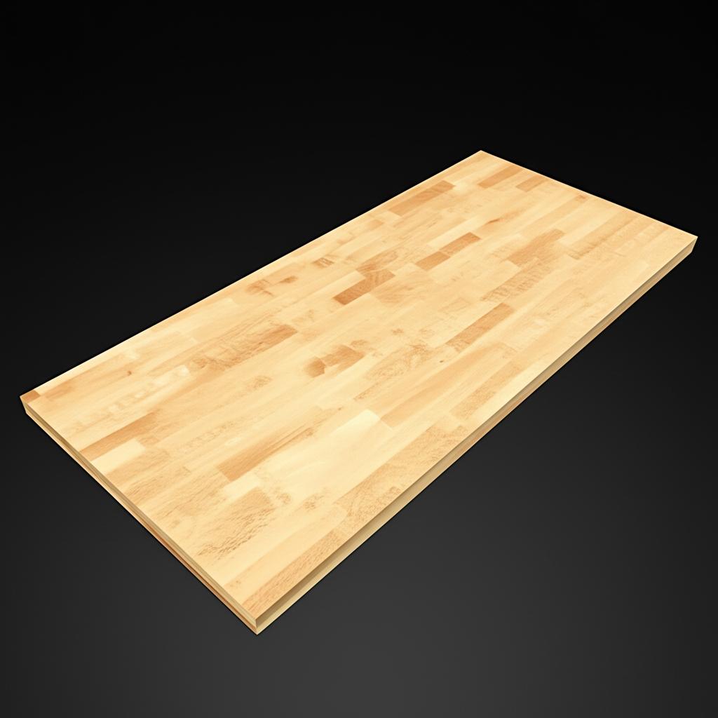 Hampton Bay 5 ft. Finished Engineered Birch Butcher Block Countertop ...