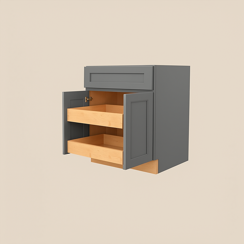 Home Decorators Collection Newport 27-inch Pearl Gray Kitchen Cabinet ...
