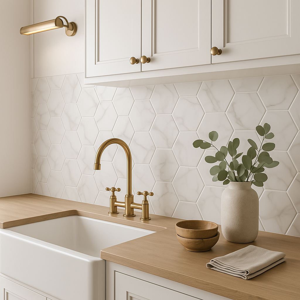 Adeassi Tile Adessi Arina Bianco Porcelain Tile - 11 x 13 Marble Look – PROARB