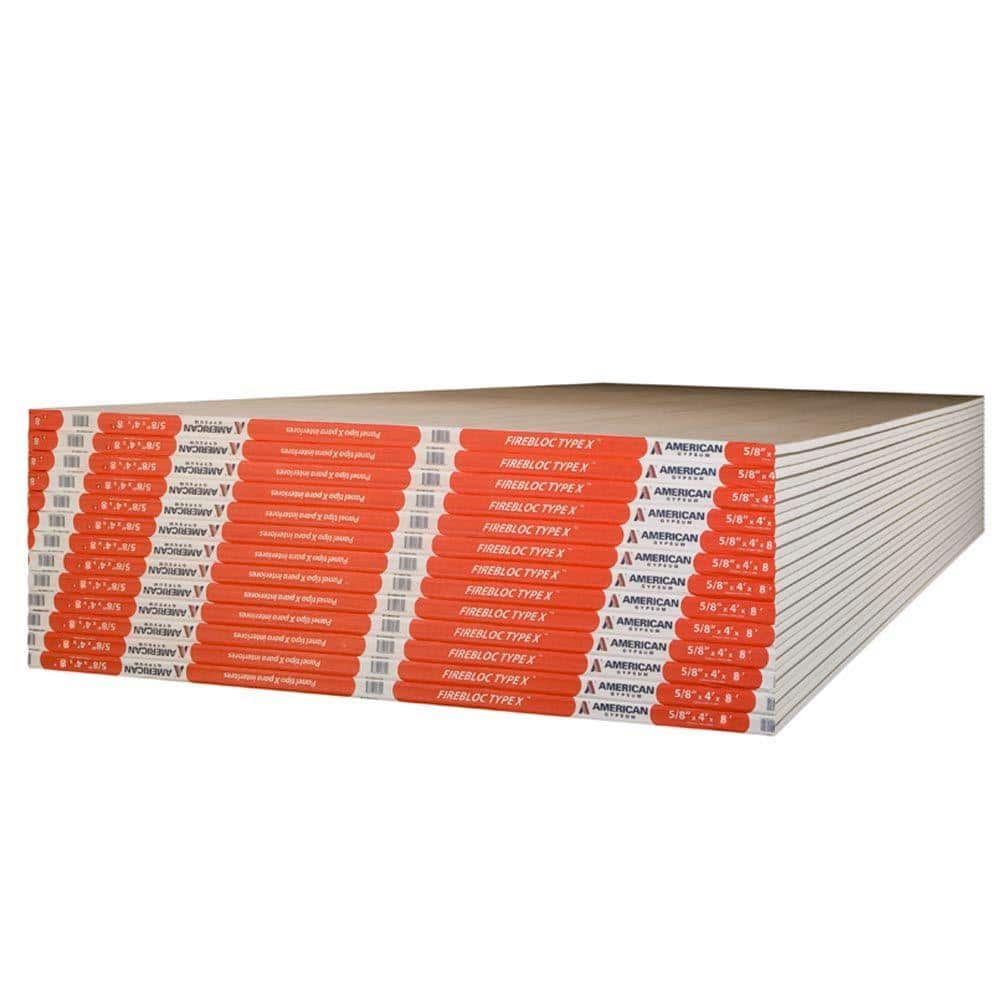 American Gypsum FireBloc 5/8 in. x 4 ft. x 12 ft. Gypsum Wallboard – PROARB