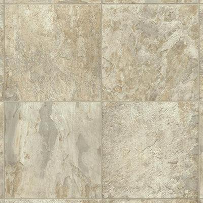 Armstrong FlexStep Value Plus Cafe Creme Residential Vinyl Sheet Flooring, Sold by 12 ft. Wide x Custom Length - Super Arbor
