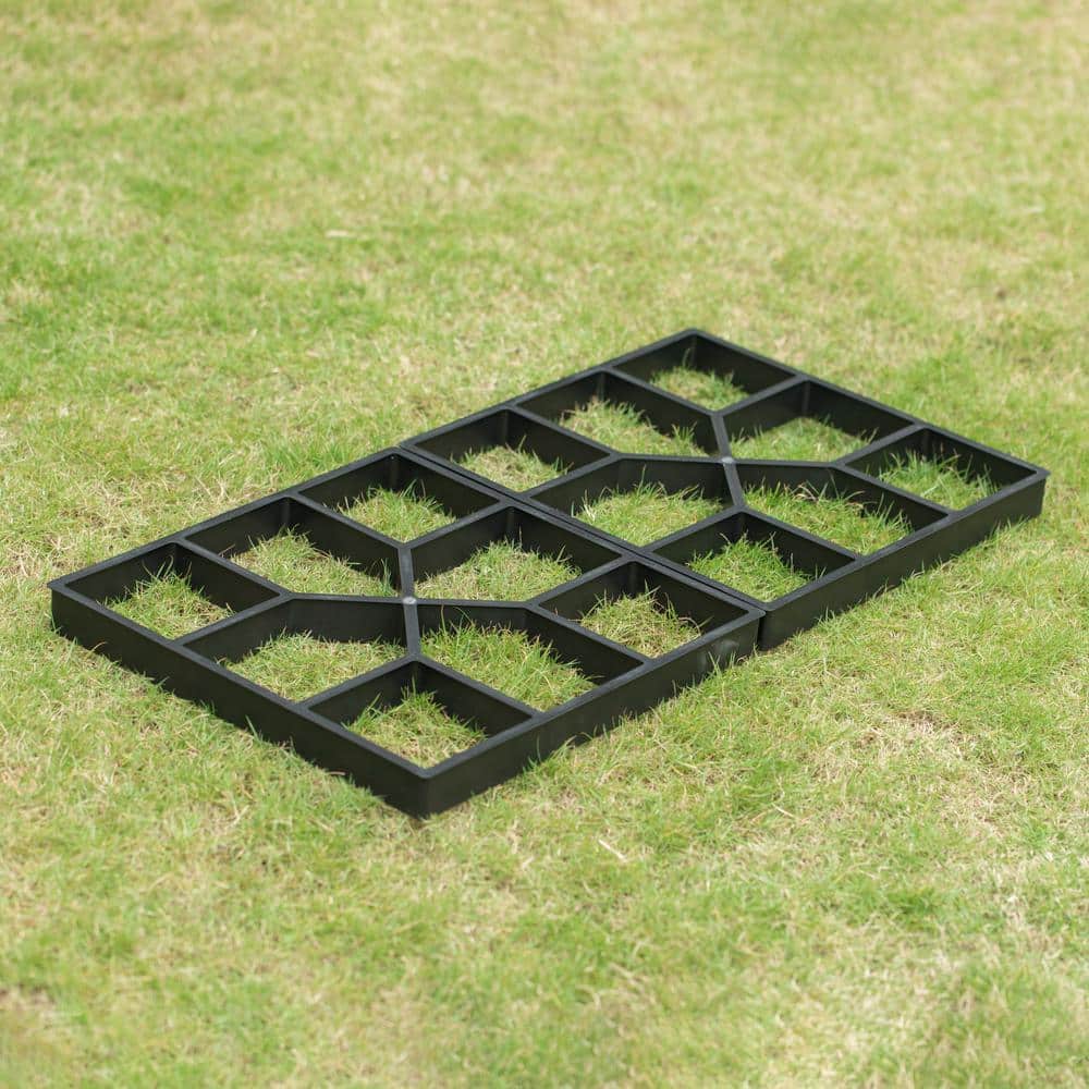 Garmold Gardenised Decorative Pavement Mold Cement Form Stamp Walkway Maker Pa ...