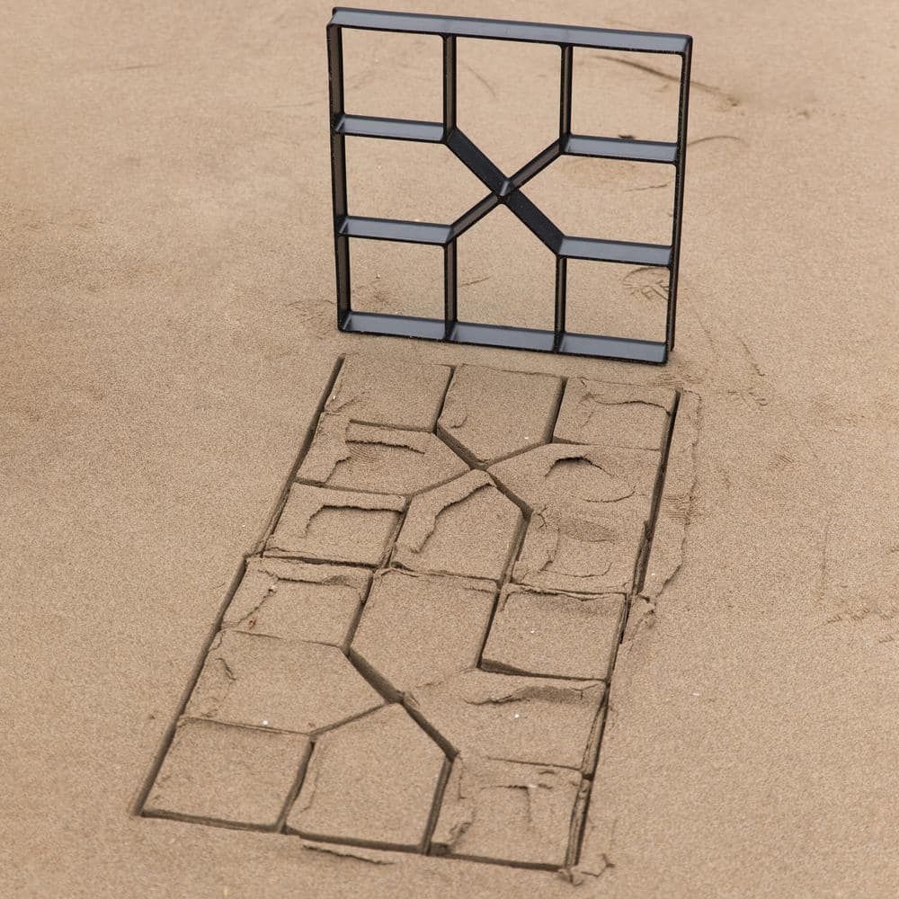 Garmold Gardenised Decorative Pavement Mold Cement Form Stamp Walkway Maker Pa ...