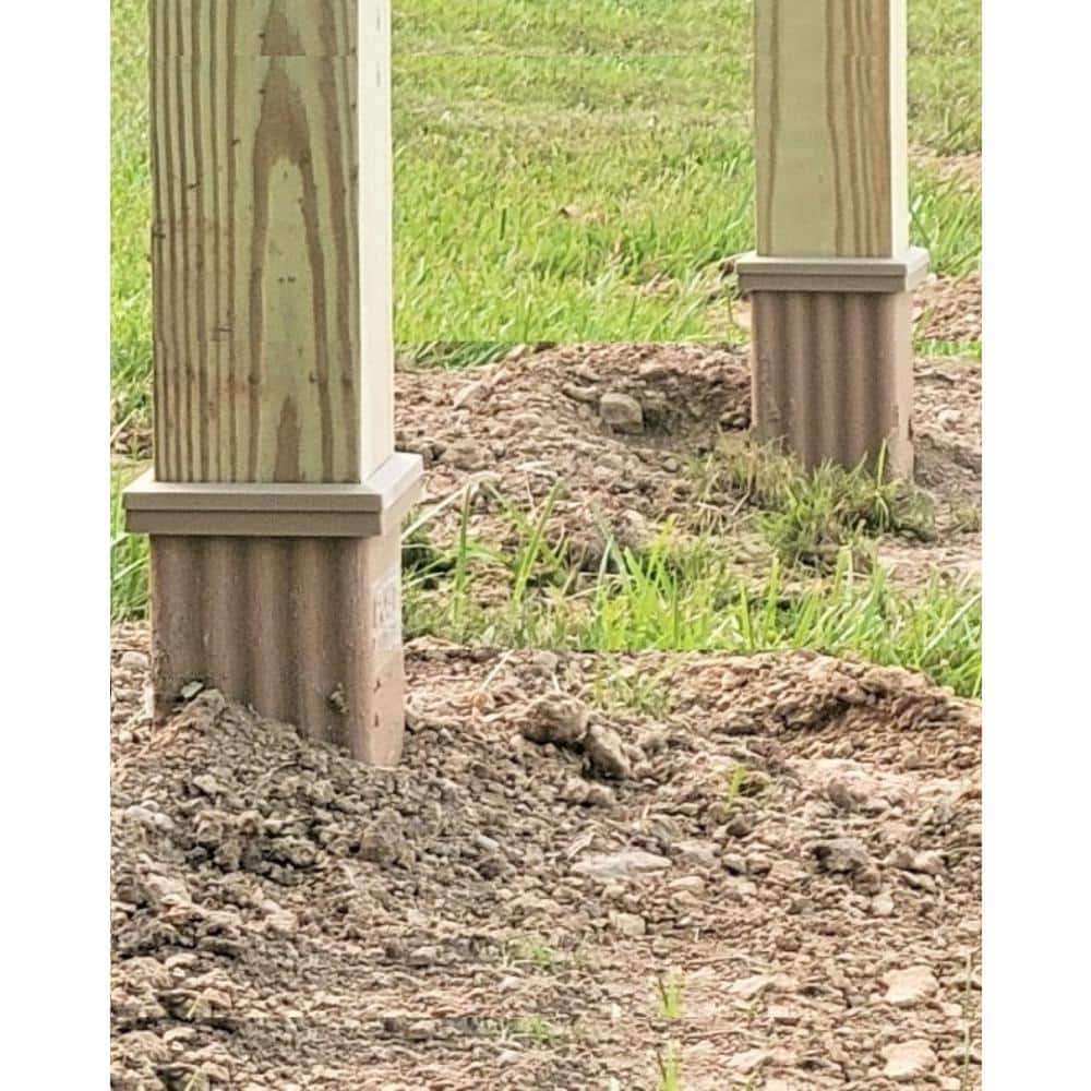 Pvc Post Sealing Design Post Protector 4 in. x 4 in. PVC Finish and Sealing Cap – PROARB