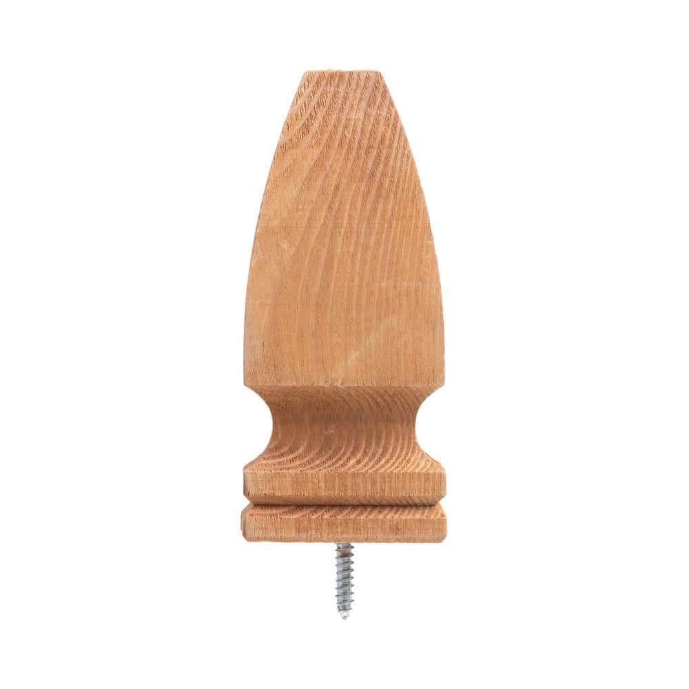 ProWood 4 in. x 4 in. Gothic Wood Post Cap Finial (6-Pack) – PROARB