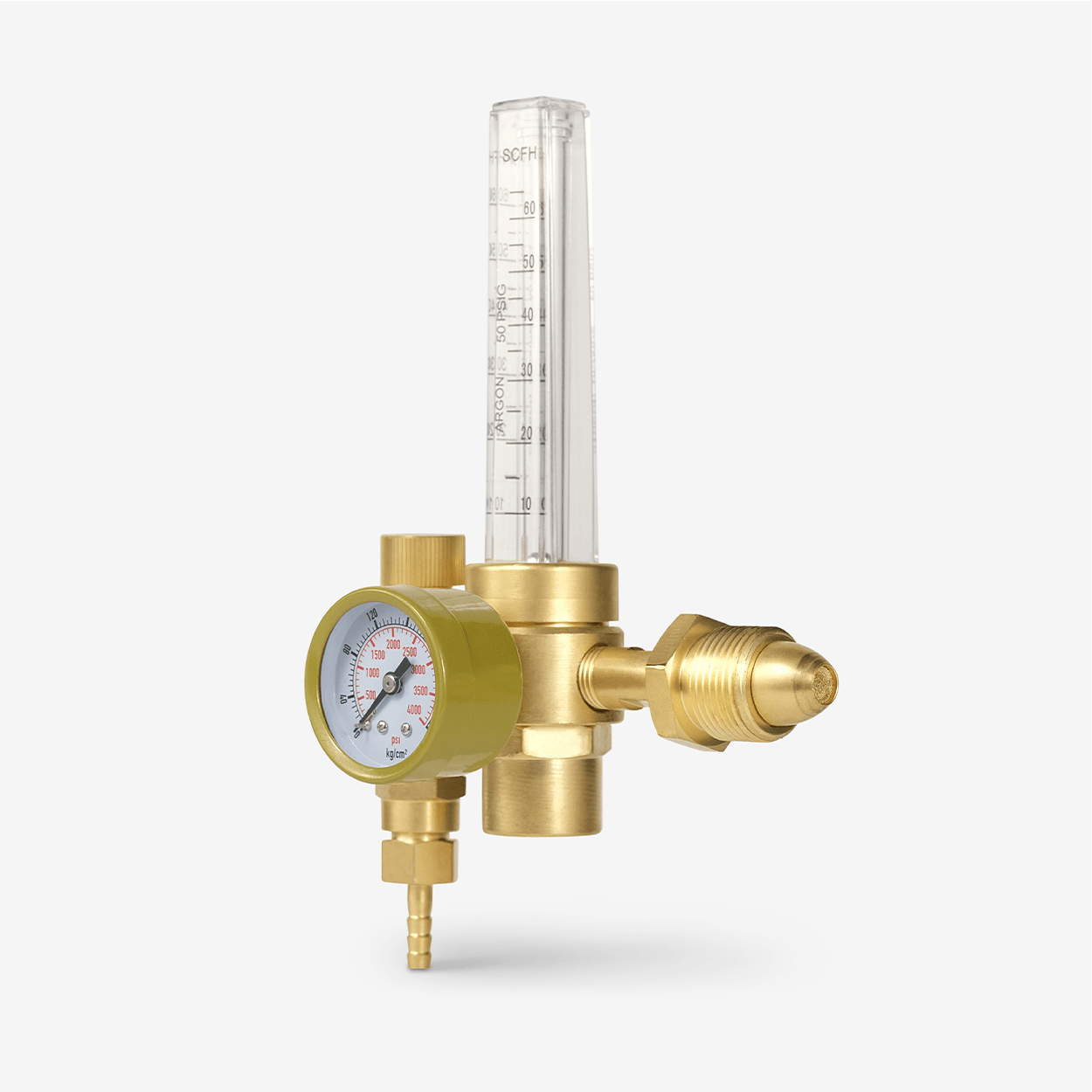 SPARC Argon CO2 Flow Meter MIG TIG + Regulator Welding 0 to 60 CFH CGA ...