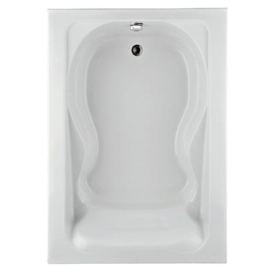 Cadet 6 ft. x 42 in. Reversible Drain Soaking Bathtub in White - Super Arbor