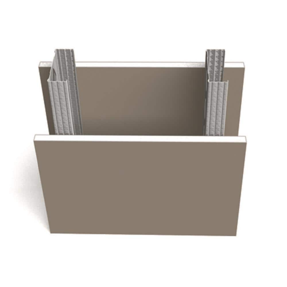 ClarkDietrich ProSTUD 20 3-5/8 in. x 8 ft. 20-Gauge EQ Galvanized Stee ...
