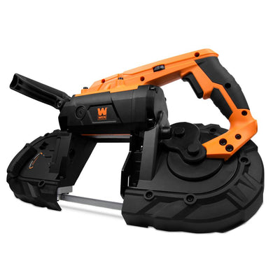 10-Amp 5-Inch Variable Speed Handheld Portable Band Saw for Metal - Super Arbor