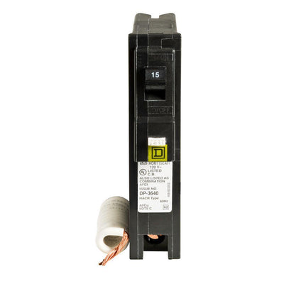 Homeline 15 Amp Single-Pole Combination Arc Fault Circuit Breaker - Super Arbor