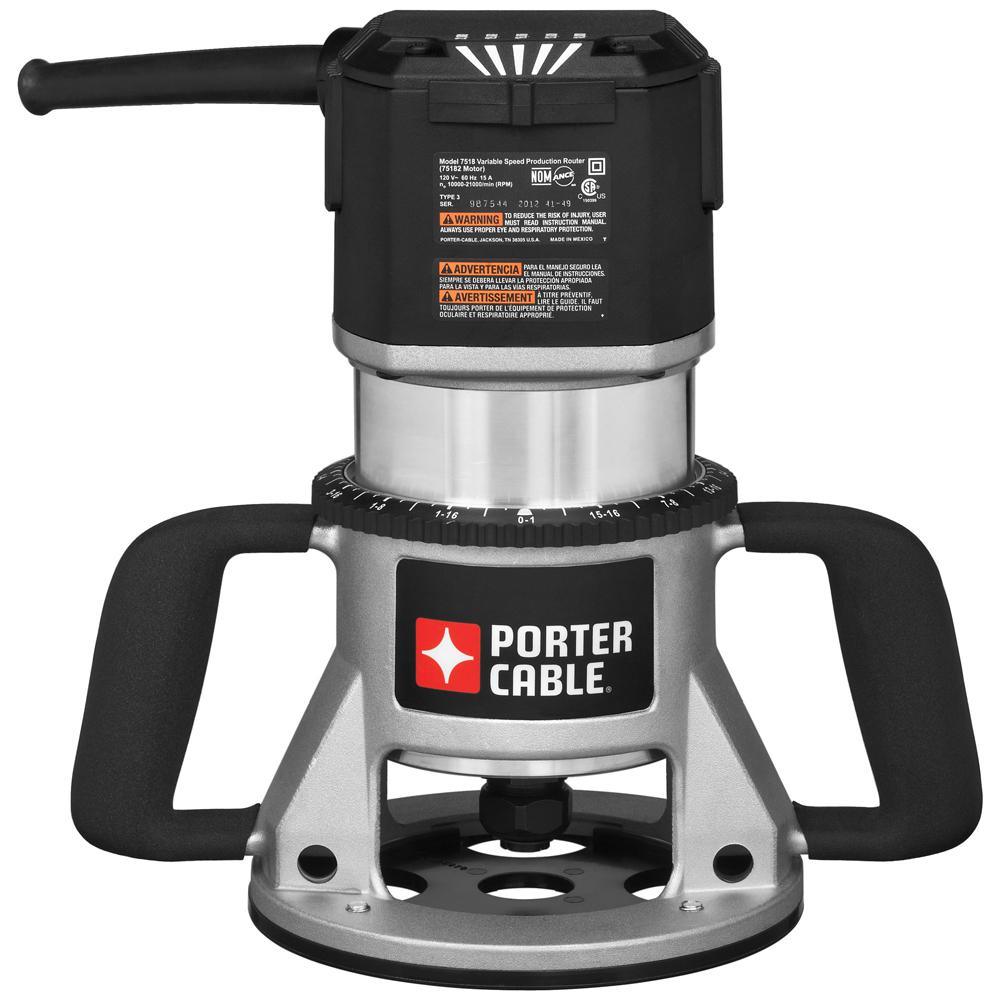 Arbor Router 15 Amp Corded 3-1/4 Horsepower 5-Speed Router – PROARB