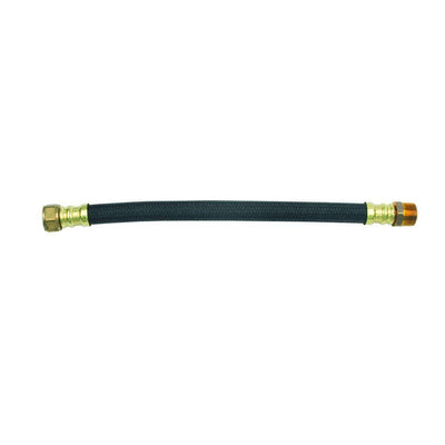 3/4 in. MIP x 3/4 in. FIP x 15 in. Polymer Braided Water Heater Connector (0.57 in. I.D.) - Super Arbor