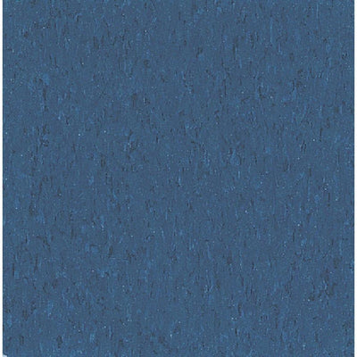 Armstrong Imperial Texture VCT 12 in. x 12 in. Gentian Blue Standard Excelon Commercial Vinyl Tile (45 sq. ft. / case) - Super Arbor