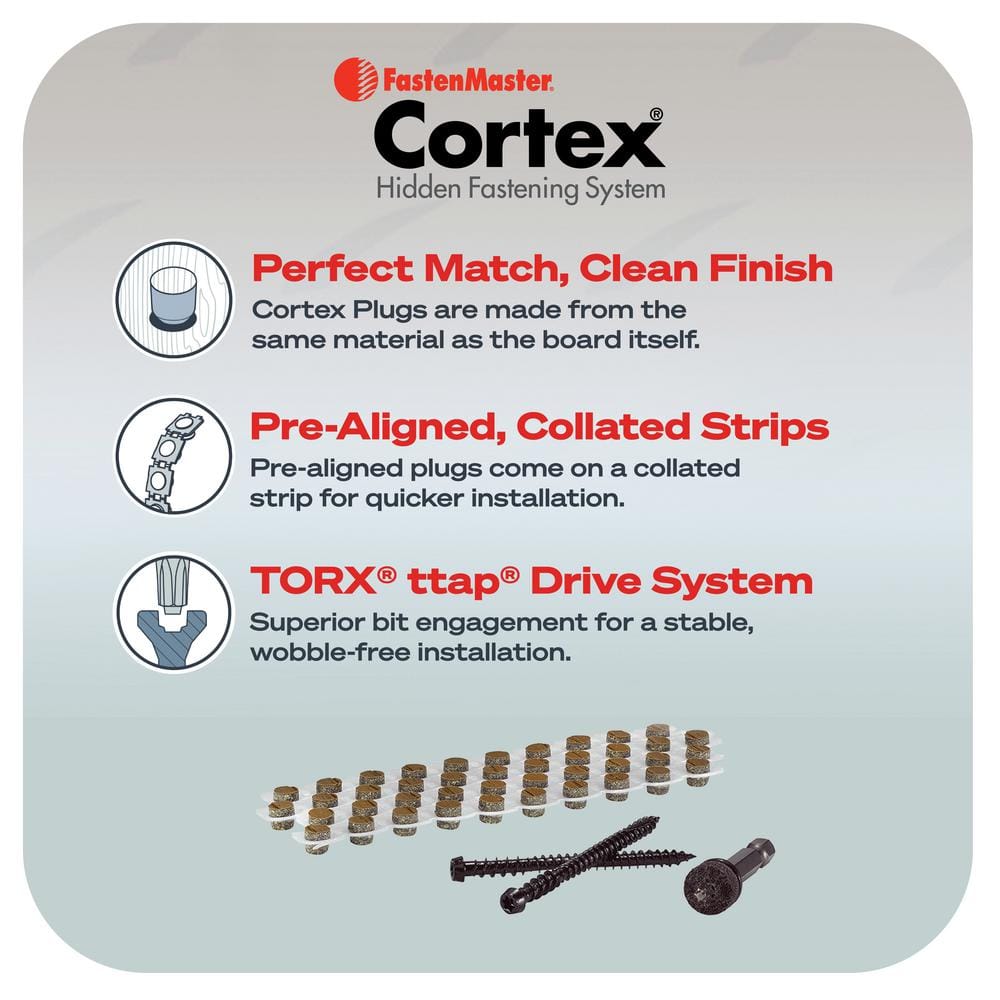 FastenMaster Collated Cortex Hidden Fastening System for Trex Transcen ...