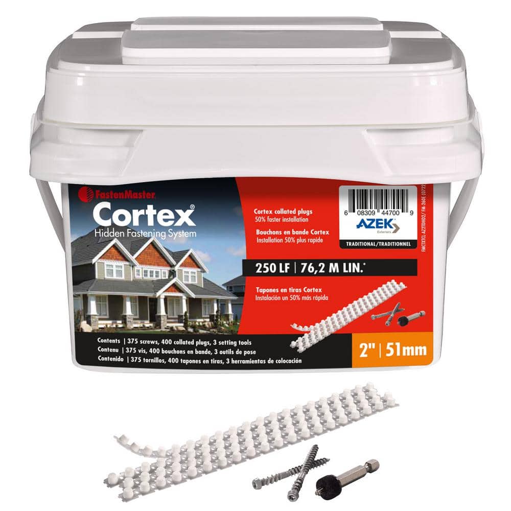FastenMaster Collated Cortex Hidden Fastening System for AZEK Trim – 2 ...