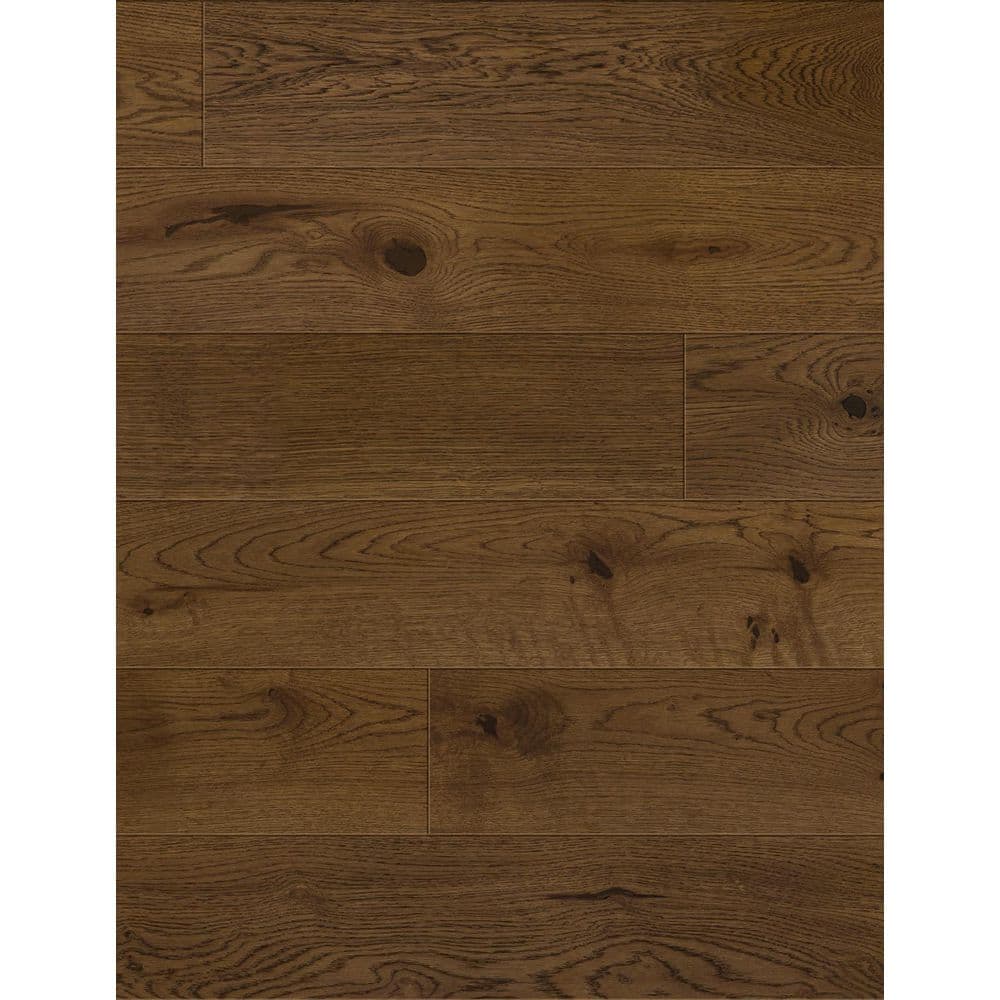 3238 Oak Rode Baltic Wood Nougat European Oak 1/2 in. T x 5.8 in. W Wire Brushed Eng ...