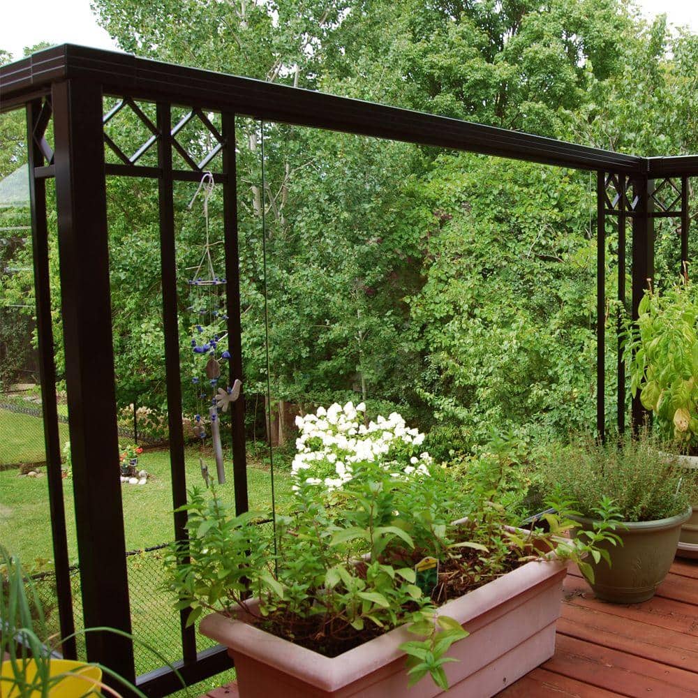 Peak Railing Design Peak Aluminum Railing Black Aluminum Deck Railing Decorative Handrail ...