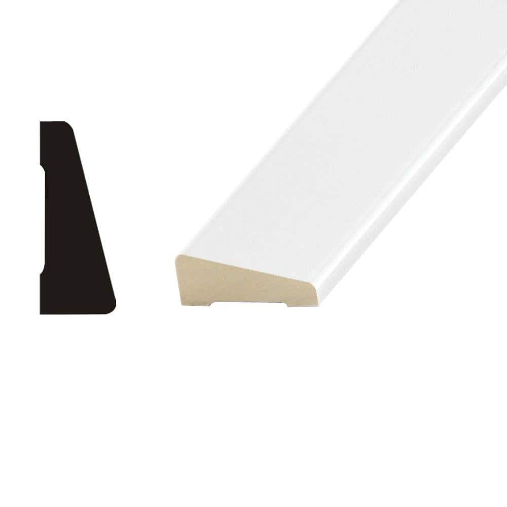 Builders Choice 0.625 in. D 1.625 in. W Medium Density Fiberboard (MDF ...