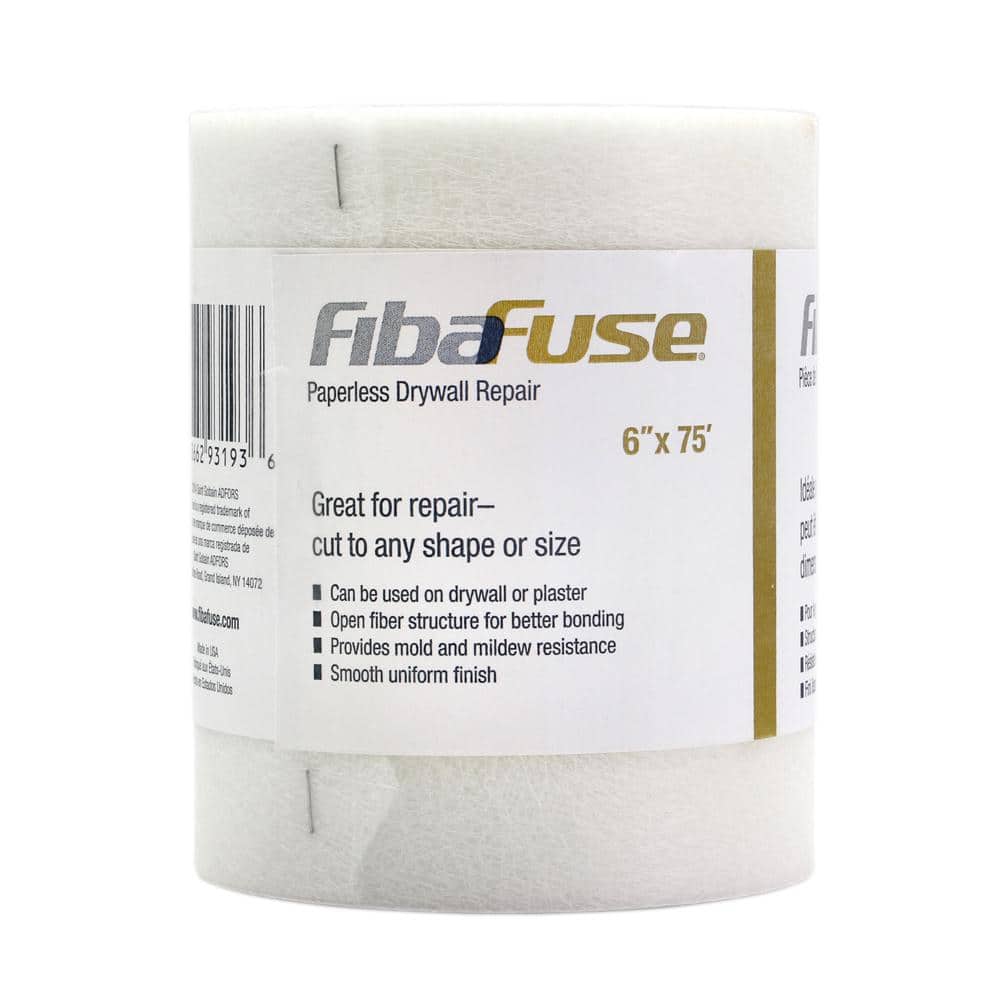 Saint-Gobain ADFORS FibaFuse 6 in. x 75 ft. Paperless Drywall and Plas ...