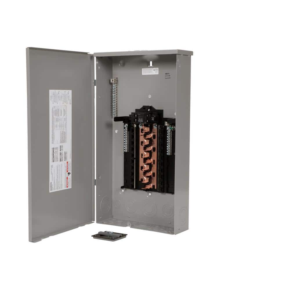 Break Plug Siemens PN Series 100 Amp 20-Space 20-Circuit Main Break Plug-On Neutr ...