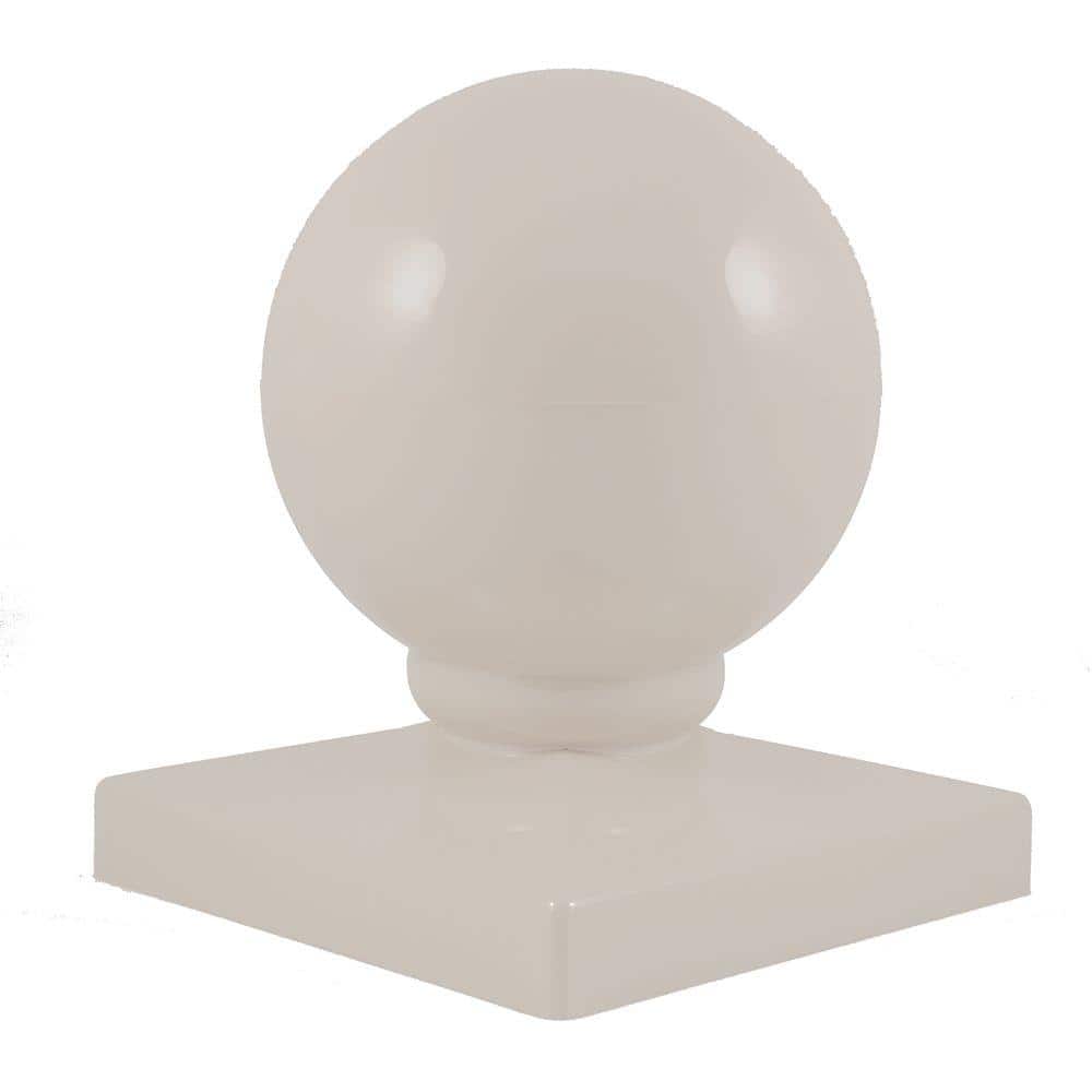 Weatherables 5 in. x 5 in. Tan Vinyl Ball Post Cap – PROARB