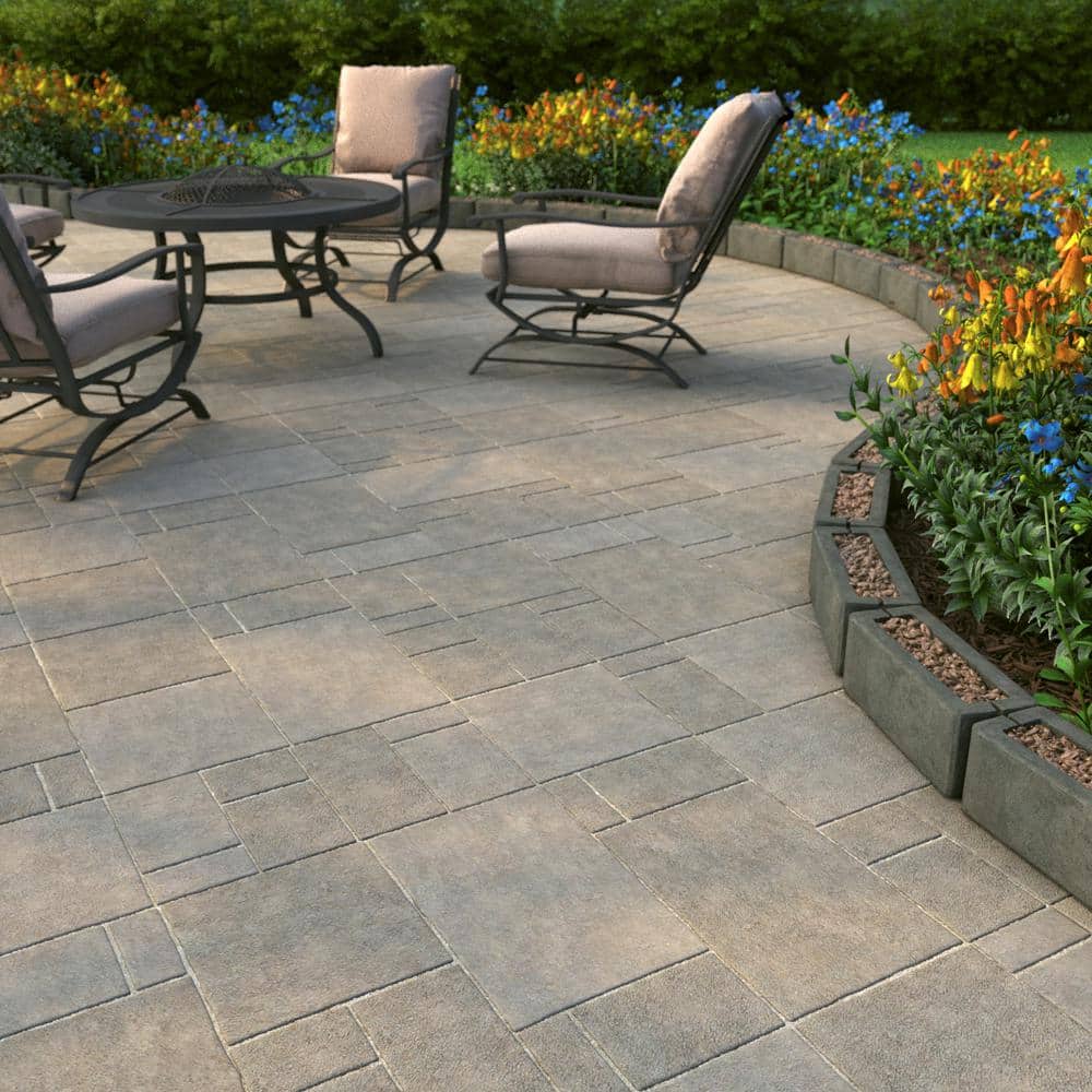 Valestone Valestone Hardscapes Domino 11.75 in. x 11.75 in. x 2.25 in. Victorian ...