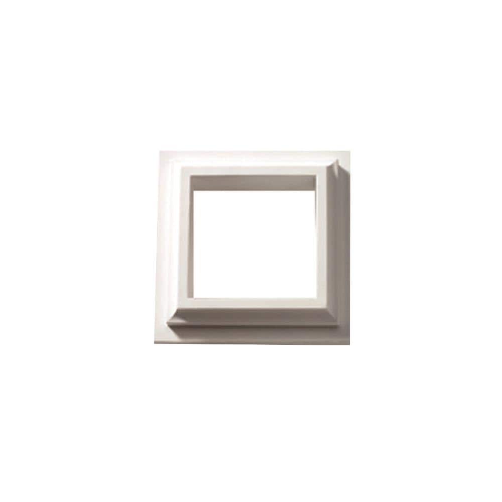 Fypon 11-1/8 in. x 11-1/8 in. x 2 in. Polyurethane Trim Collar for Pla ...