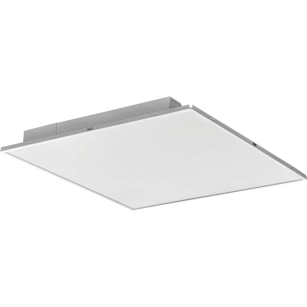 Lithonia Lighting 2 ft. x 2 ft. Fully Luminous White Integrated LED La ...