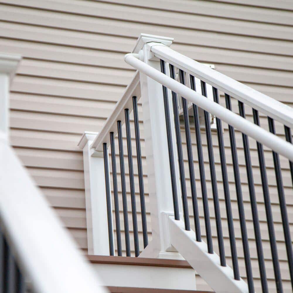 Rdi Vinyl Railing RDI 6 ft. x 36 in. H Endurance Vinyl Original Rail 32-Degree to 38-Deg ...