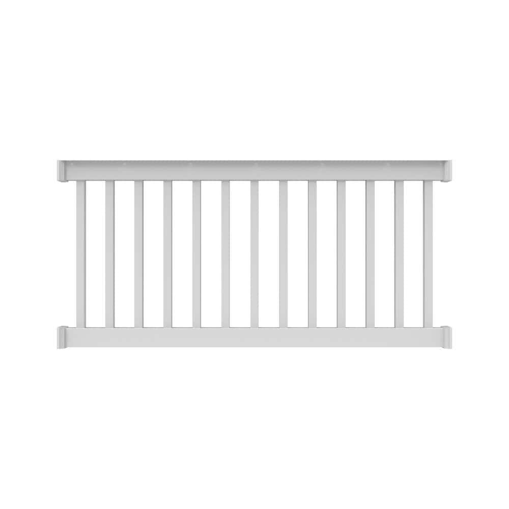 RDI Finyl Line 6 ft. x 36 in. H Deck Top Level Rail Kit in White – PROARB