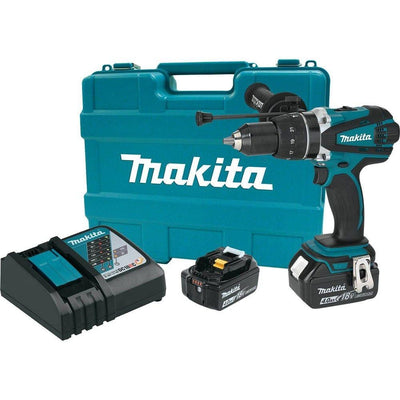 18-Volt LXT Lithium-Ion 1/2 in. Cordless Hammer Driver/Drill Kit with (2) Batteries (4.0 Ah), Charger and Hard Case - Super Arbor