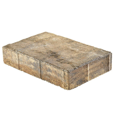 Taverna 11.81 in. L x 7.87 in. W x 1.97 in. H Rectangle Earth Blend Concrete Paver (192-Piece/124 sq. ft./Pallet) - Super Arbor