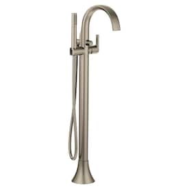 Moen Doux 1-Handle Freestanding Bathtub Faucet with Hand Shower - Super Arbor