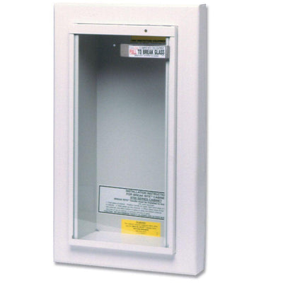 10 lbs. Semi-Recessed Fire Extinguisher Cabinet - Super Arbor
