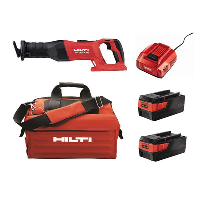 36-Volt SR 30A Lithium-Ion Cordless Reciprocating Saw Kit with Two 36/5.2 Ah Batteries, Charger and Bag - Super Arbor
