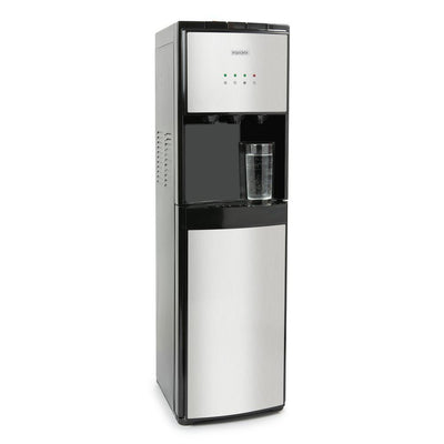 3 or 5 Gal. Water Cooler in Black with Hot, Cold and Room Temperature Water Functions - Super Arbor
