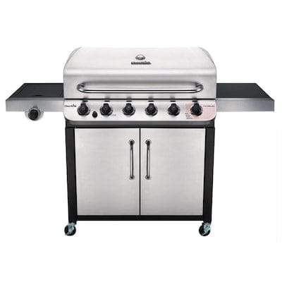 Char-Broil Performance Stainless 6-Burner Liquid Propane Gas Grill with 1 Side Burner - Super Arbor