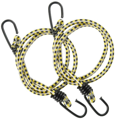 36 in. Bungee Cord with Coated Hooks(2-Pack) - Super Arbor